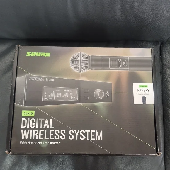 Shure Digital Wireless System Box - Black with Green Accents - Picture 2 of 4